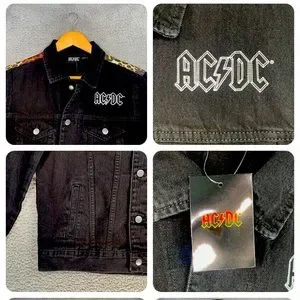 AC/DC | Jackets & Coats | Nwt Acdc Denim Jacket | Poshmark